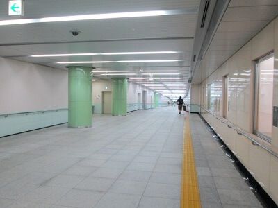 上野から広小路までの地下通路1